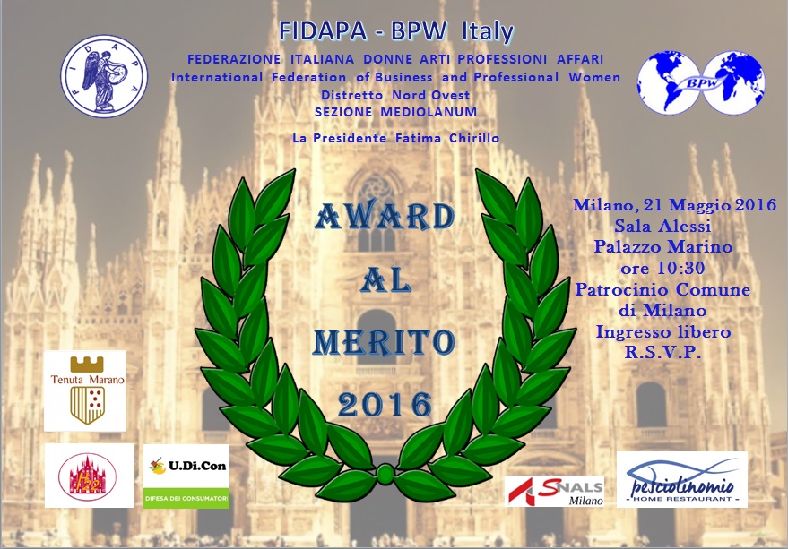 Award al merito, sezione Mediolanum