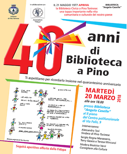 40 anni di Biblioteca a Pino