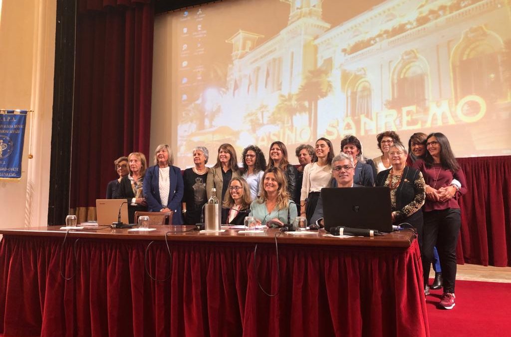 Fidapa al Casinò di Sanremo per la presentazione del libro “Le ragazze sono cambiate”