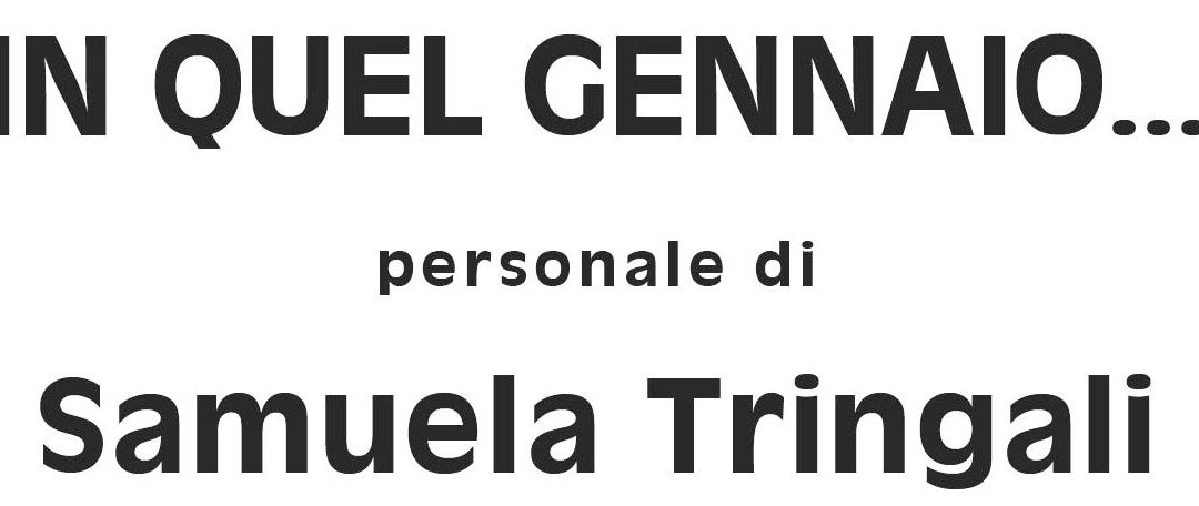 5 Settembre 2019  Inaugurazione della personale di Samuela Tringali  “In quel Gennaio…”  evento patrocinato dalla Sezione Fidapa Genova