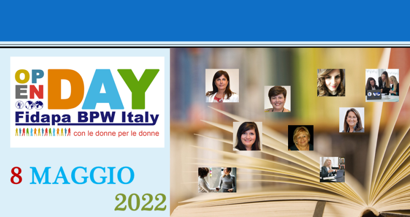 Openday Fidapa BPW Italy – 8 maggio 2022