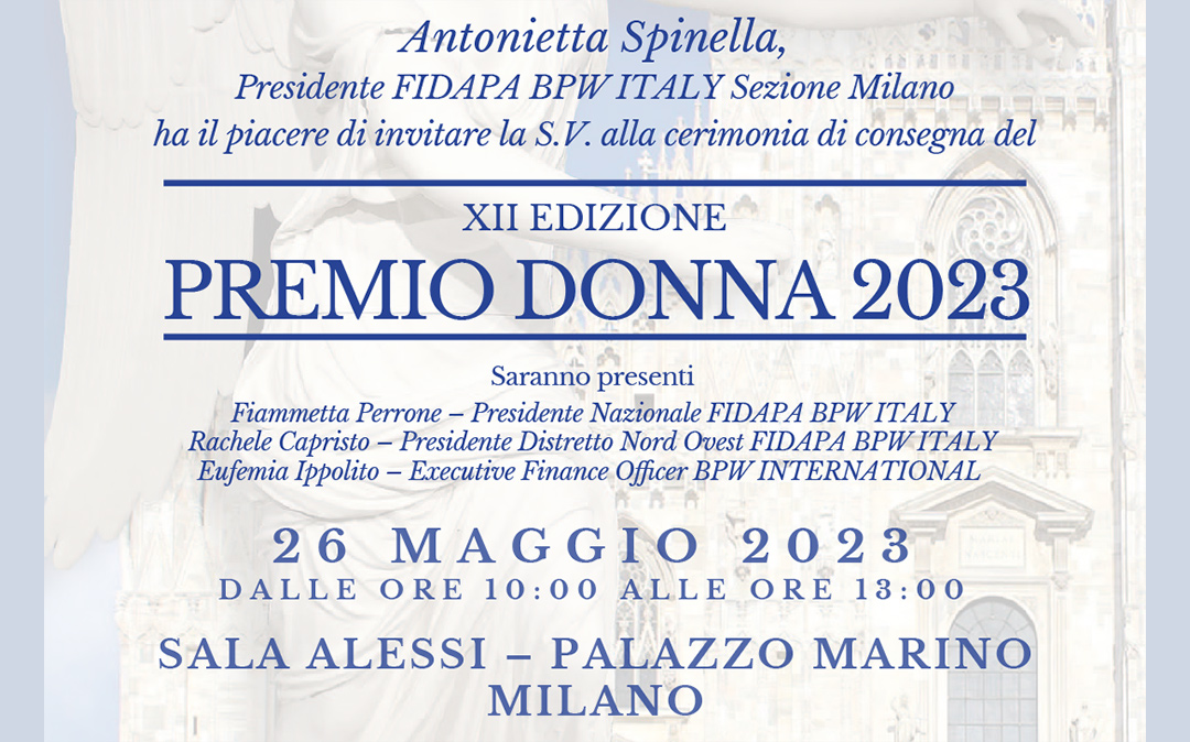 Premio Donna 2023