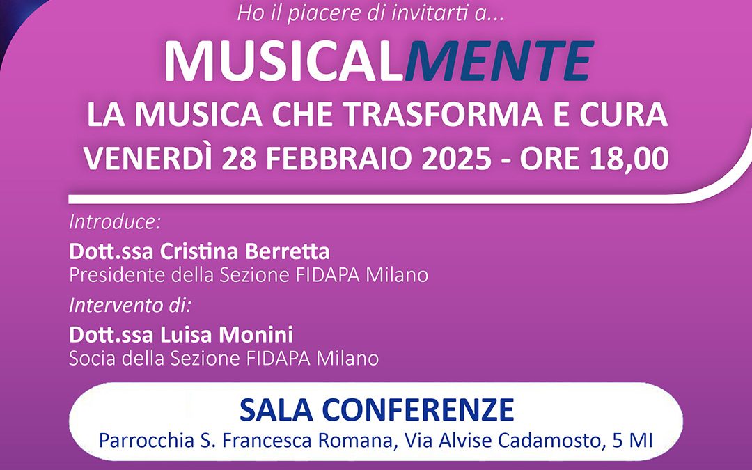 MusicalMente, la musica che trasforma e cura