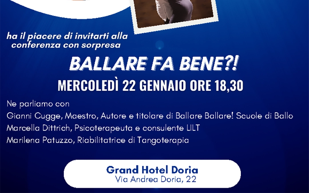 Conferenza: Ballare fa bene?!