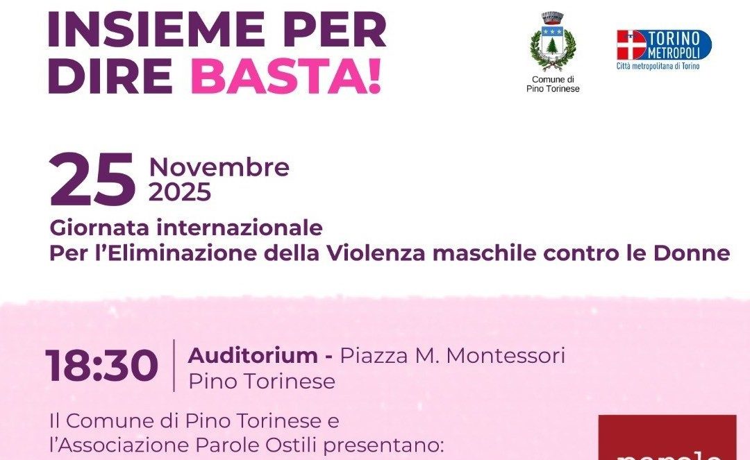 Insieme per dire basta!