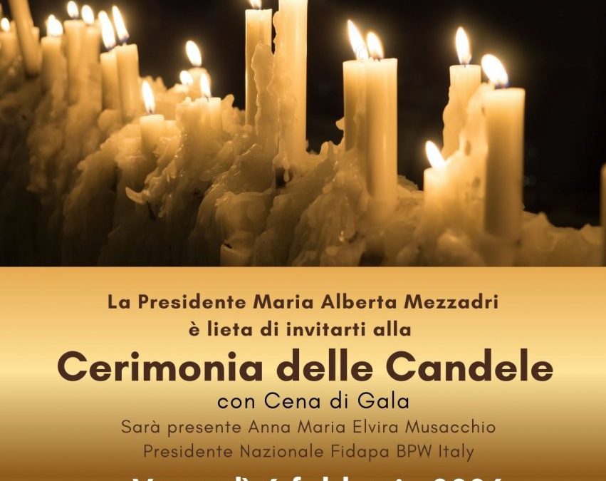 6 febbraio – Cerimonia delle Candele 2026