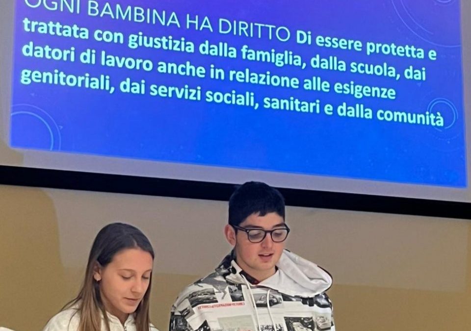Presentazione della Nuova Carta dei Diritti della Bambina al Liceo Pascal di Chieri