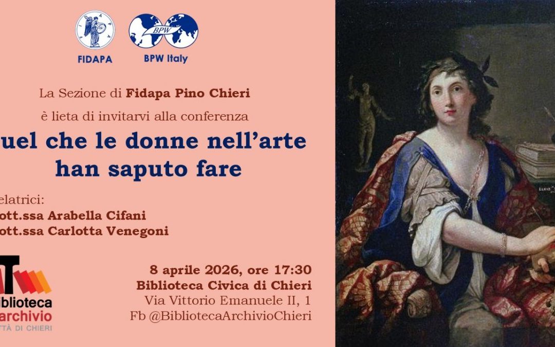 “Quel che le donne nell’arte han saputo fare”