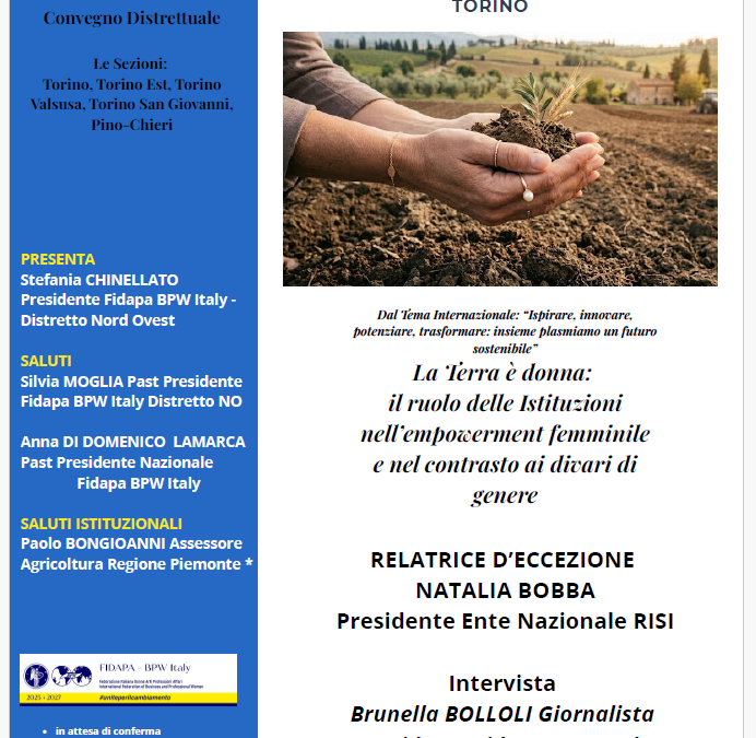 La Terra è donna: il ruolo delle Istituzioni nell’empowerment femminile e nel contrasto ai divari di genere